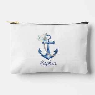 Coastal Blue Anchor Toiletry Bag Nautical Travel