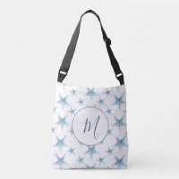 Coastal Blue Monogramed Starfish