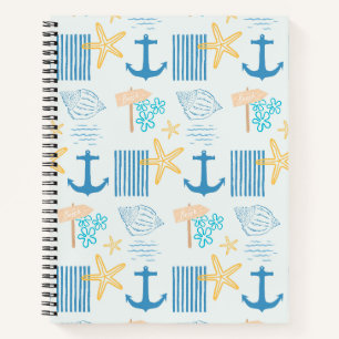 Coastal Blue Notebook