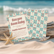 Coastal Boho Sea You Soon Baby Shower
