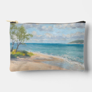 Coastal Breeze Fine Art Beach Print Accessory Pouch