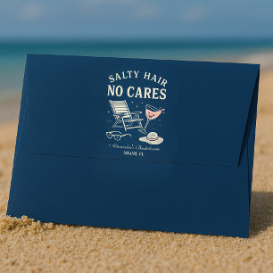 Coastal Breeze Last Toast Bachelorette Envelope