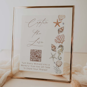  Coastal Bridal Shower Capture The Love Poster