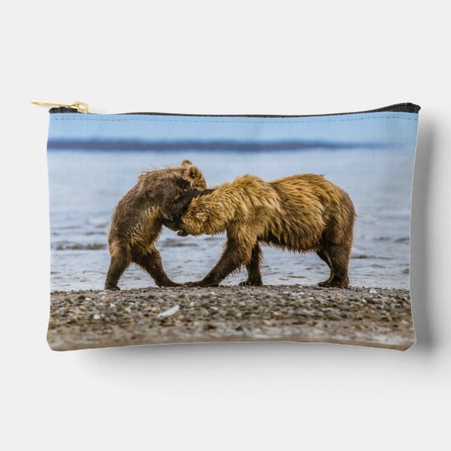 Coastal brown bears accessory pouch (Front)