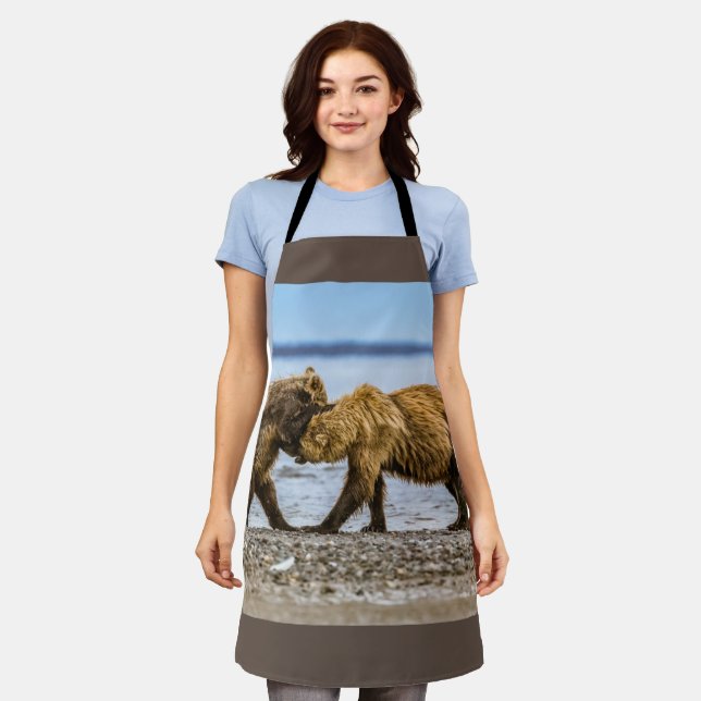 Coastal brown bears apron (Worn)