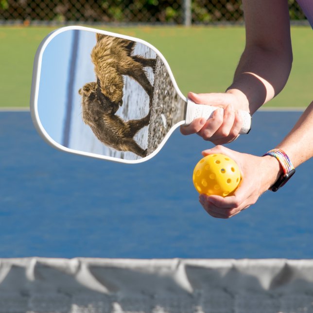 Coastal brown bears pickleball paddle (Insitu)
