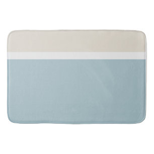 Coastal Calm Blue & White Spa Bath Mat