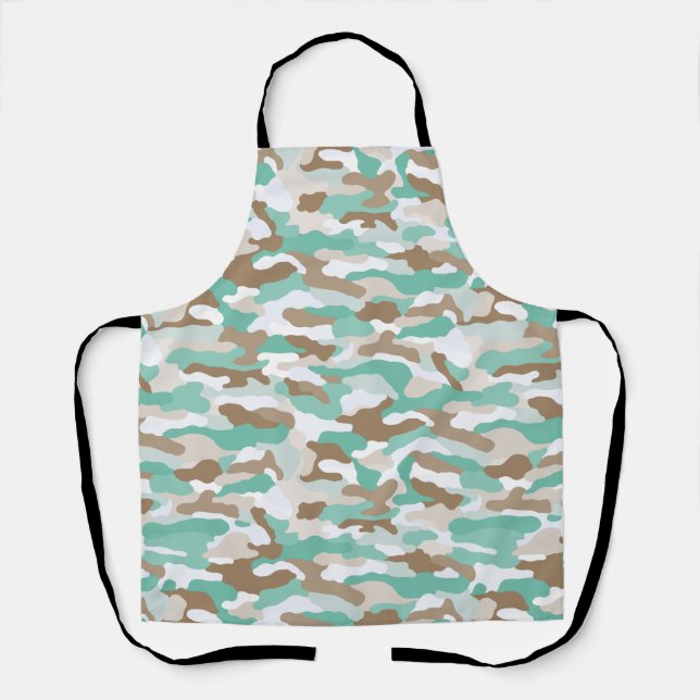 Coastal Camouflage Apron (Front)