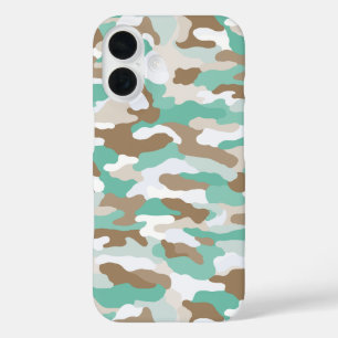 Coastal Camouflage iPhone 16 Case