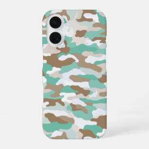 Coastal Camouflage iPhone 16 Case