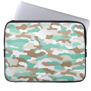 Coastal Camouflage Laptop Sleeve