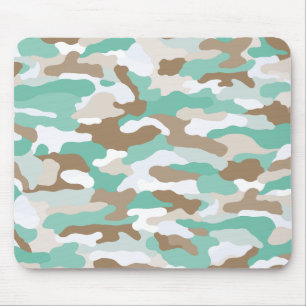 Coastal Camouflage Mouse Mat
