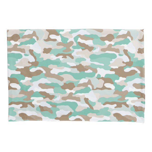 Coastal Camouflage Pillowcase (Front-Left)