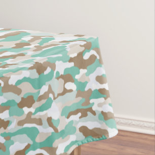 Coastal Camouflage Tablecloth