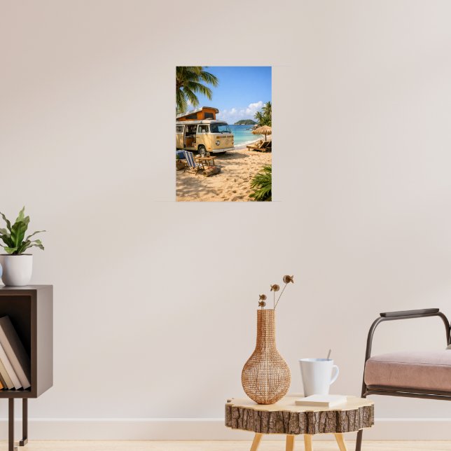 Coastal Camper Escape Poster (Living Room 3)