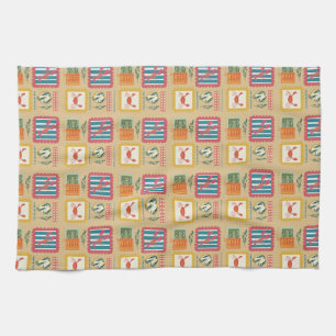 Coastal Catch Kitchen  Tea Towel
