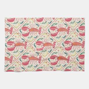 Coastal Catch Seafood Boil Tea Towel