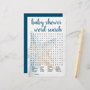 Coastal Chic   Blue Starfish Word Search Game
