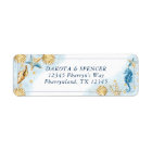 Coastal Chic | Modern Coral Reef Return Address