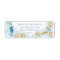 Coastal Chic | Modern Sea Life Return Address