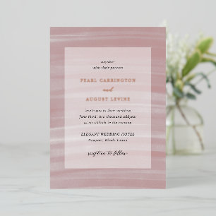 Coastal Chic Pink Elegant Wedding