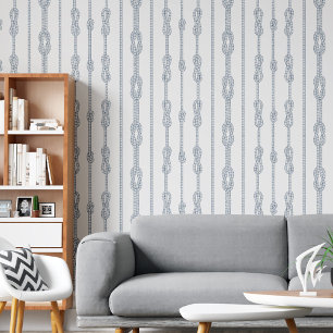 Coastal Chic Rope and sailor's knots print Wallpaper