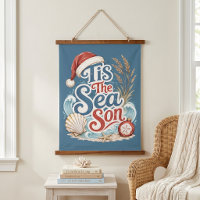 Coastal Christmas Tis Sea Son Typography