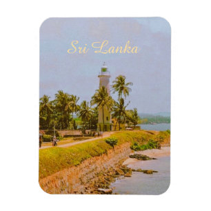 Coastal city of Galle, Sri Lanka Travel Souvenir Magnet