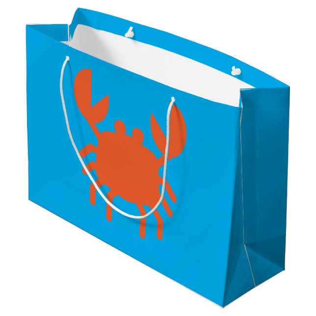 Coastal Claw Large Gift Bag (Back Angled)