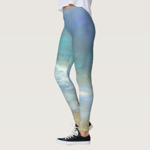 Coastal Clouds Leggings