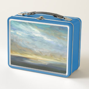 Coastal Clouds Metal Lunch Box