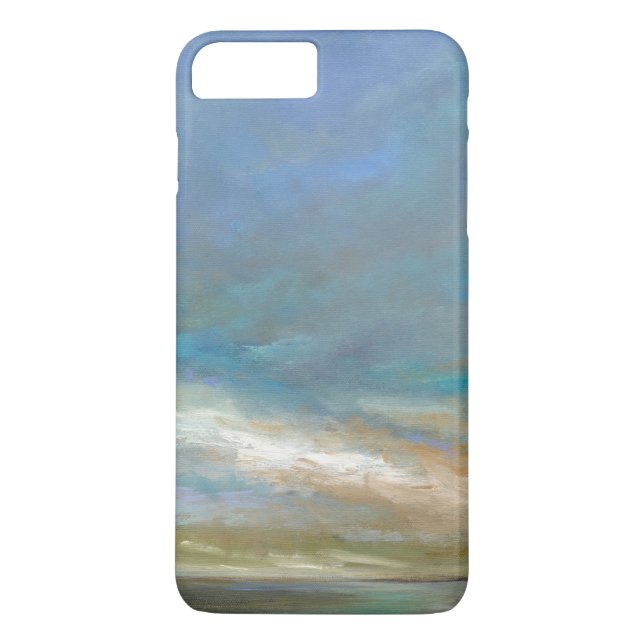 Coastal Clouds with Ocean Case-Mate iPhone Case (Back)