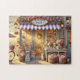 Coastal Cottage Shop Summer Daze Co Seaside Boutiq Jigsaw Puzzle