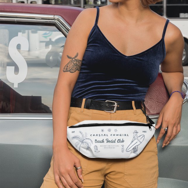 Coastal Cowgirl Bachelorette  Bum Bags (Creator Uploaded)