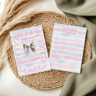 Coastal Cowgirl Bachelorette Invitation