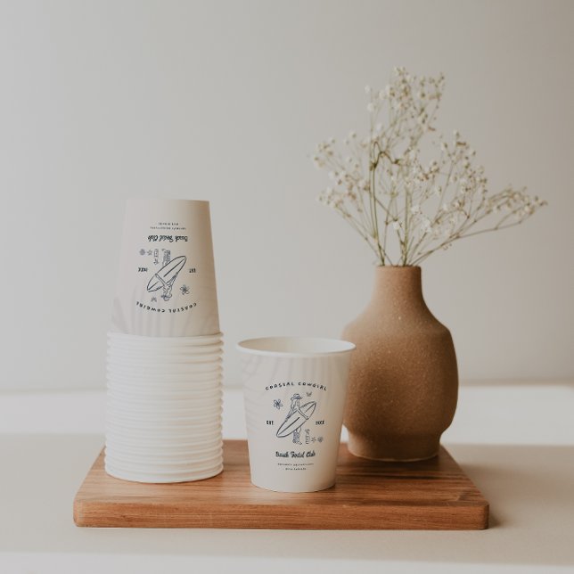 Coastal Cowgirl Bachelorette  Paper Cups (Creator Uploaded)