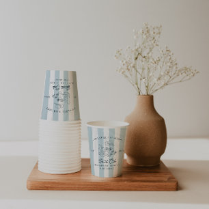 Coastal Cowgirl Bachelorette Paper Cups