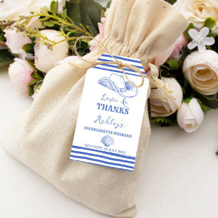 Coastal Cowgirl Bachelorette thank you favours Gift Tags