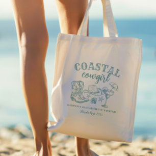Coastal Cowgirl Bachelorette  Tote Bag