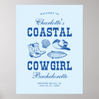 Coastal Cowgirl Bachelorette Weekend