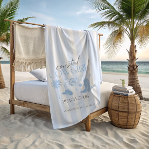 Coastal Cowgirl Beach Club Bachelorette Favours Towel