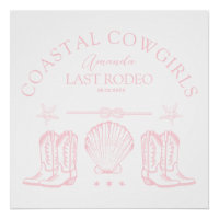 Coastal Cowgirl Boots Western Bachelorette Party