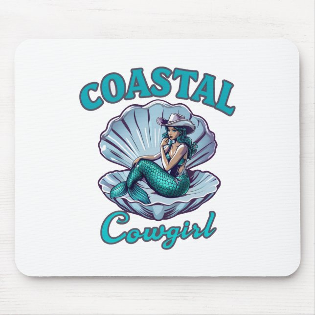 coastal cowgirl mouse mat (Front)