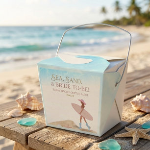 Coastal Cowgirl Sea Sand boots bachelorette party Favour Box