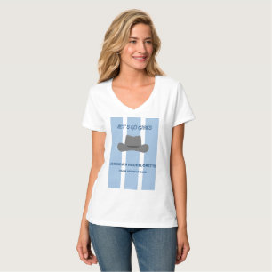 Coastal Cowgirl Summer Bachelorette V-Neck Tee
