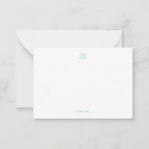 Coastal Cowgirl Thank You Cards