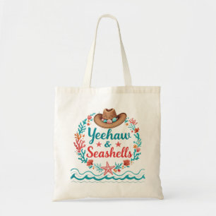Coastal Cowgirl Tote Bag