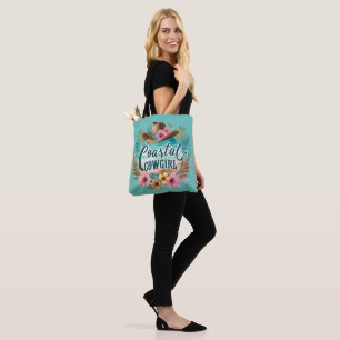 Coastal Cowgirl  Tote Bag