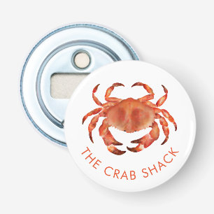 Coastal Crab Bar Restaurant Business Bottle Opener