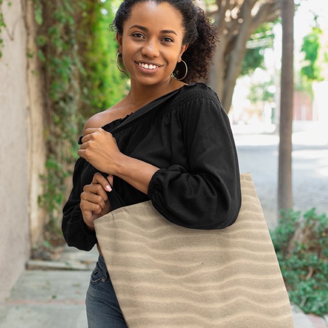 Coastal Currents – Custom Beach Sand  Tote Bag (Creator Uploaded)